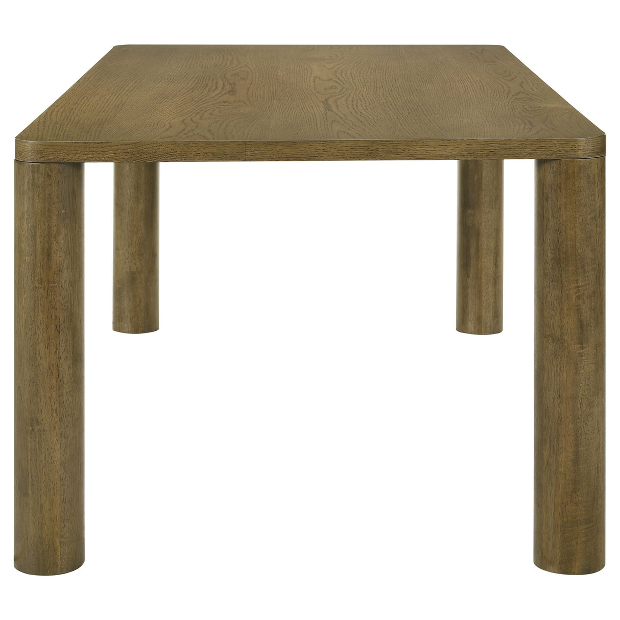 Castlewood 5-Piece 71-Inch Dining Set in Brown Oak