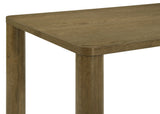 Castlewood 5-Piece 71-Inch Dining Set in Brown Oak