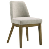 Castlewood Upholstered Side Chair Light Tan, Set of 2