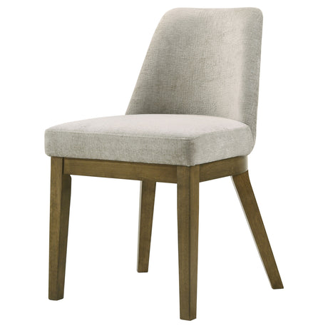 Castlewood Upholstered Side Chair Light Tan, Set of 2