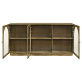 Castlewood 71-Inch Dining Sideboard Buffet in Brown Oak