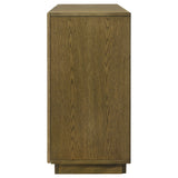 Castlewood 71-Inch Dining Sideboard Buffet in Brown Oak