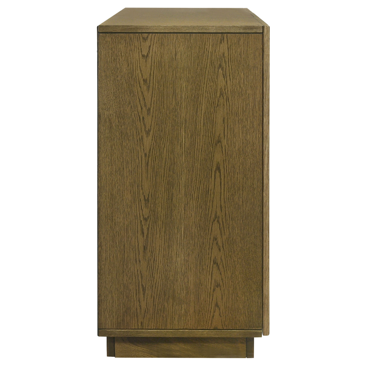 Castlewood 71-Inch Dining Sideboard Buffet in Brown Oak