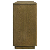 Castlewood 71-Inch Dining Sideboard Buffet in Brown Oak