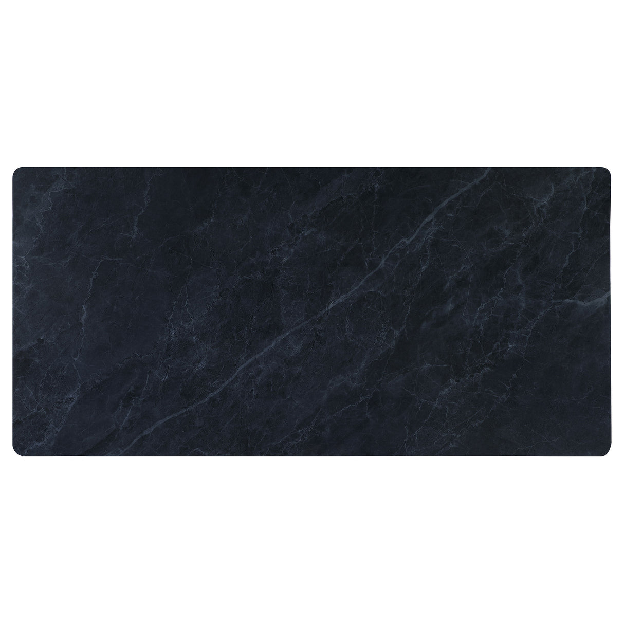 Desden 79-Inch Rectangular Sintered Stone Dining Table in Grey Marble