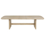 Kailani 10-Piece Dining Set with Sideboard in Beige Oak