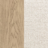 Kailani Rattan Cane Dining Side Chair, Beige Oak (Set of 2)