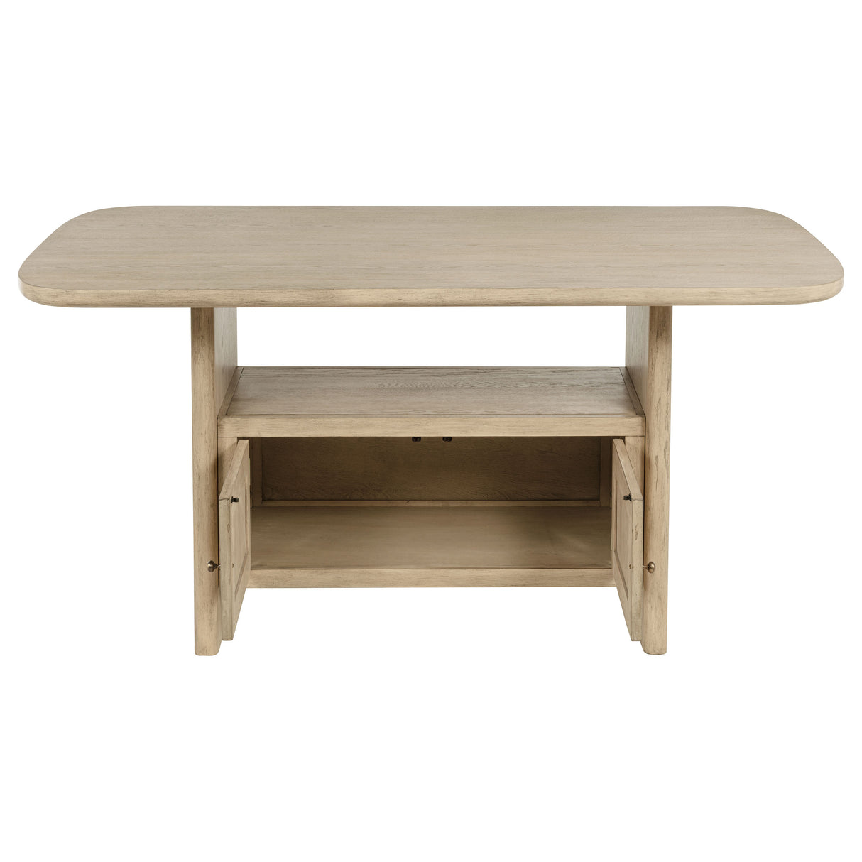 Kailani 7-Piece Counter Height Dining Set - Beige Oak