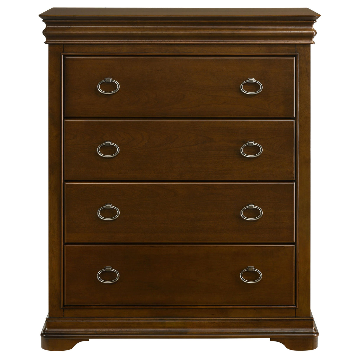Leonide - 4 Drawer Chest - Cherry