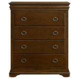 Leonide - 4 Drawer Chest - Cherry