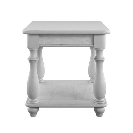 Mariano - Square End Table - Gray - End Tables - Alpine Outlets