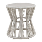 Breeze - Powder Coated Metal Outdoor Conversation Set With Cushions