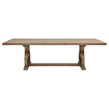 Brockway 5-Piece Extension Dining Set, Barley Brown
