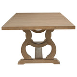 Brockway 5-Piece Extension Dining Set, Barley Brown