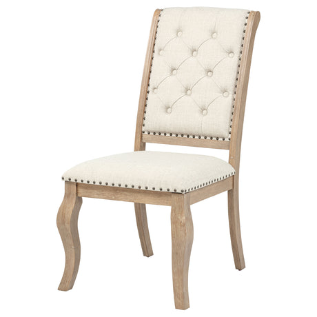 Brockway Upholstered Dining Chair, Barley Brown (Set of 2)