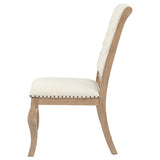 Brockway Upholstered Dining Chair, Barley Brown (Set of 2)
