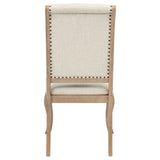 Brockway Upholstered Dining Chair, Barley Brown (Set of 2)