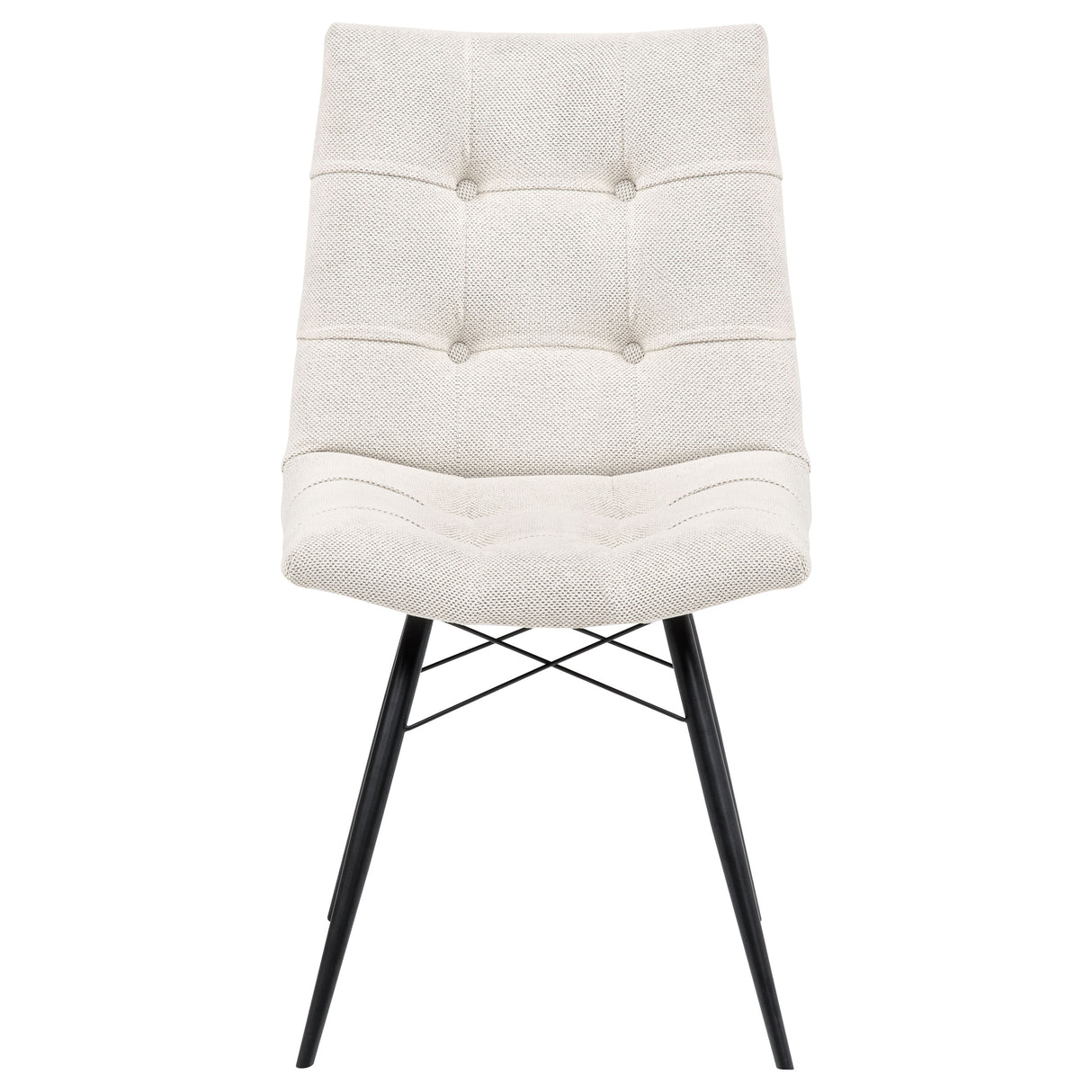 Aiken Fabric Upholstered Dining Side Chair, Stone (Set of 4)
