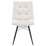 Aiken Fabric Upholstered Dining Side Chair, Stone (Set of 4)