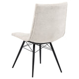 Aiken Fabric Upholstered Dining Side Chair, Stone (Set of 4)