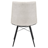 Aiken Fabric Upholstered Dining Side Chair, Stone (Set of 4)
