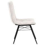 Aiken Fabric Upholstered Dining Side Chair, Stone (Set of 4)
