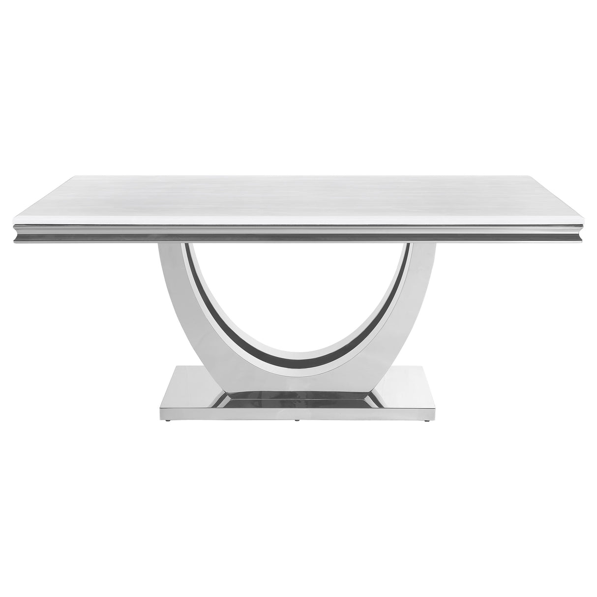 Kerwin 5-Piece Dining Set with Grey Velvet Chairs