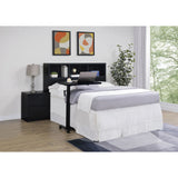 Geary - Bookcase Headboard With Open Cubbies