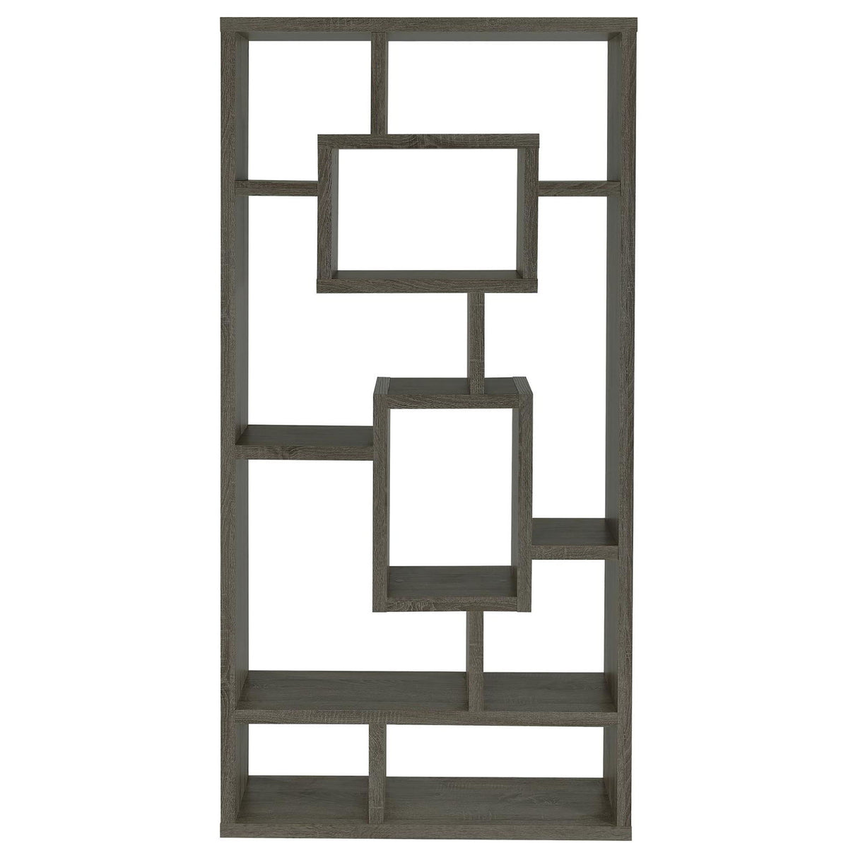 10 Shelf Open Back Bookcase