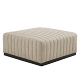 114 Inch Conjure Channel Tufted Fabric 5 - Piece L - Shaped Sectional - Living Room Furniture available at Alpine Outlets in Denver