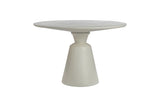 Palea - Indoor Outdoor Dining Table - White Concrete Finish