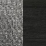 Stevie Padded Wood Dining Arm Chair Black, Set of 2