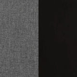 Alana Grey Fabric Upholstered Dining Side Chair Set of 2