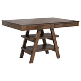 Dewey Rectangular Counter Height Dining Table, Walnut