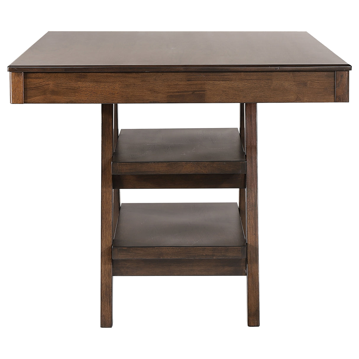 Dewey Rectangular Counter Height Dining Table, Walnut