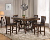 Dewey Rectangular Counter Height Dining Table, Walnut