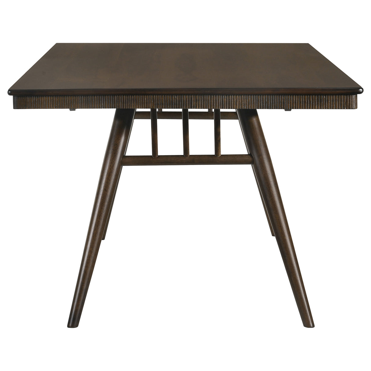 Wes Rectangular 80-Inch Dark Walnut Dining Table