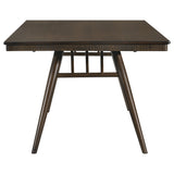 Wes Rectangular 80-Inch Dark Walnut Dining Table