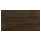 Wes Rectangular 80-Inch Dark Walnut Dining Table