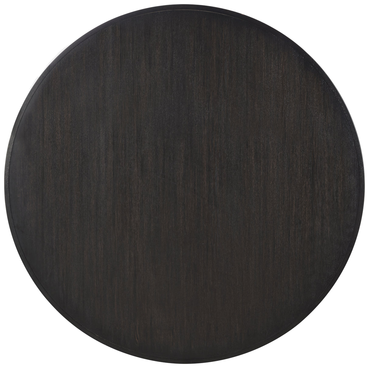 Leandro 60-Inch Round Dining Table in Burnished Black
