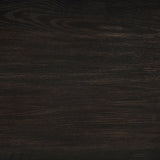 Leandro 60-Inch Round Dining Table in Burnished Black