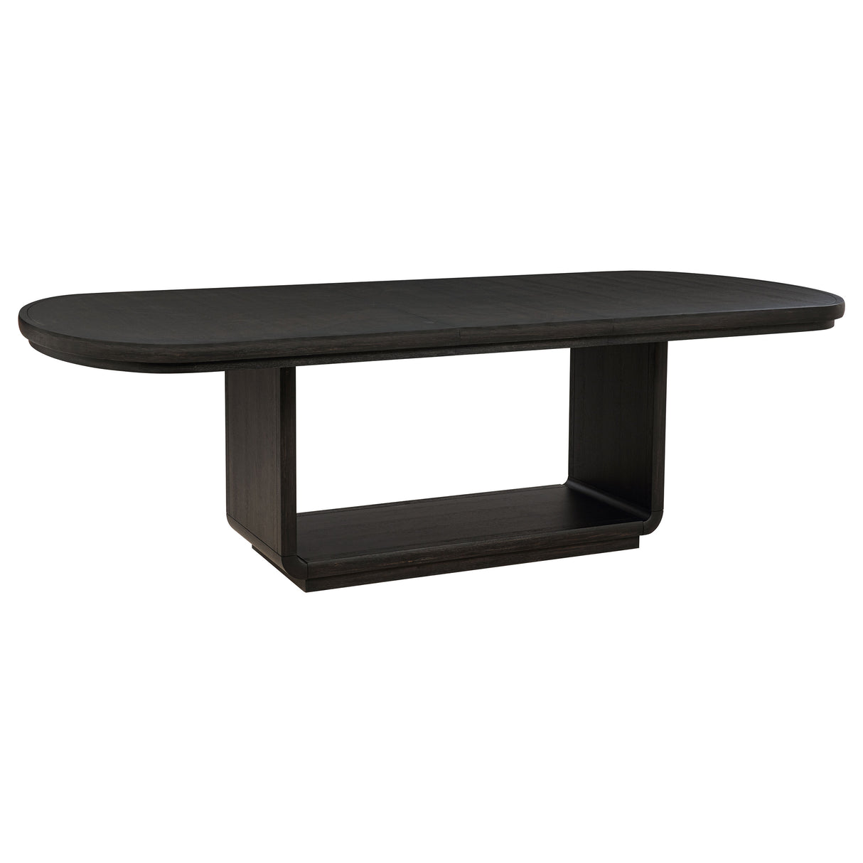 Leandro 78-inch Extension Dining Table Burnished Black