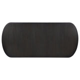 Leandro 78-inch Extension Dining Table Burnished Black