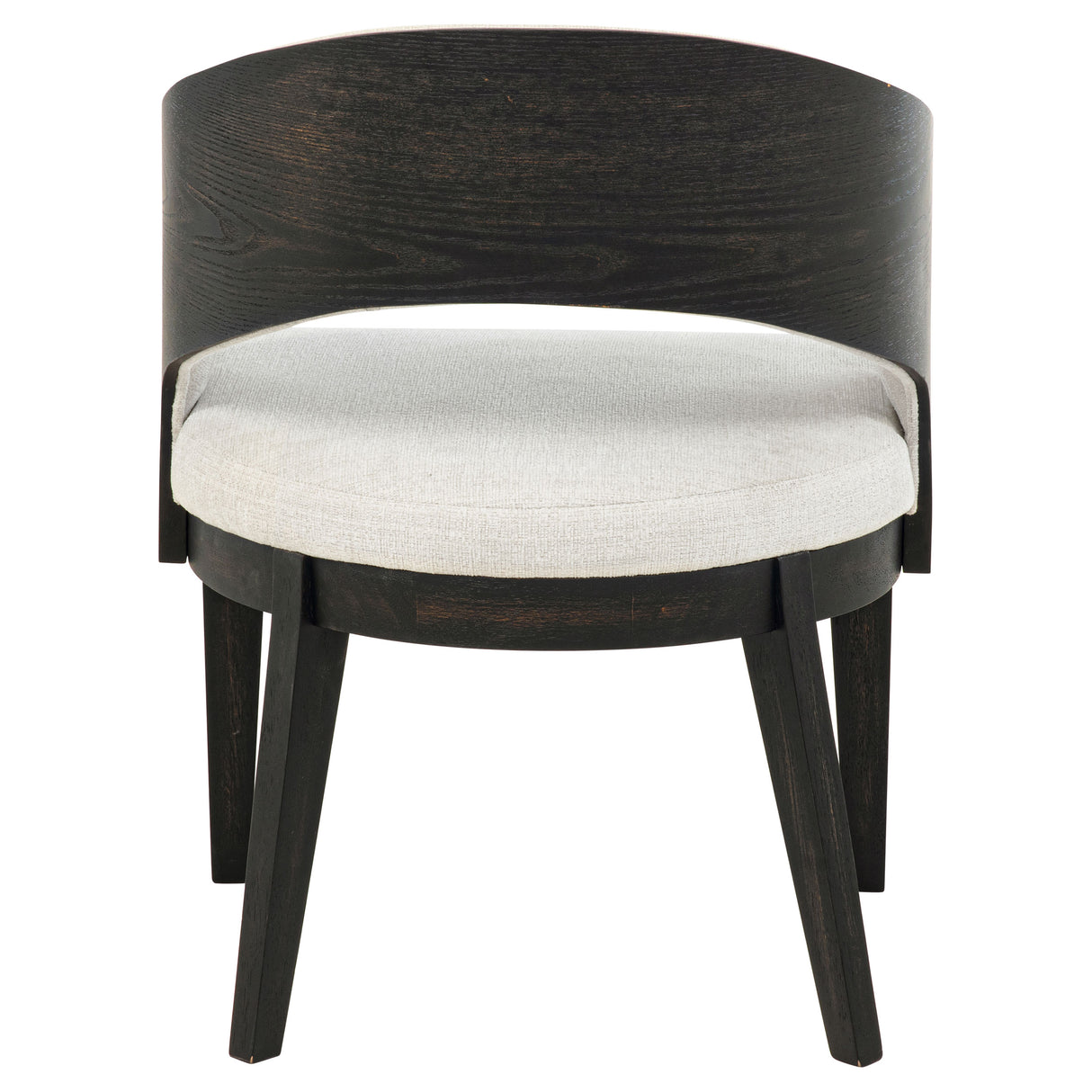 Leandro Upholstered Dining Arm Chair Cream Set of 2