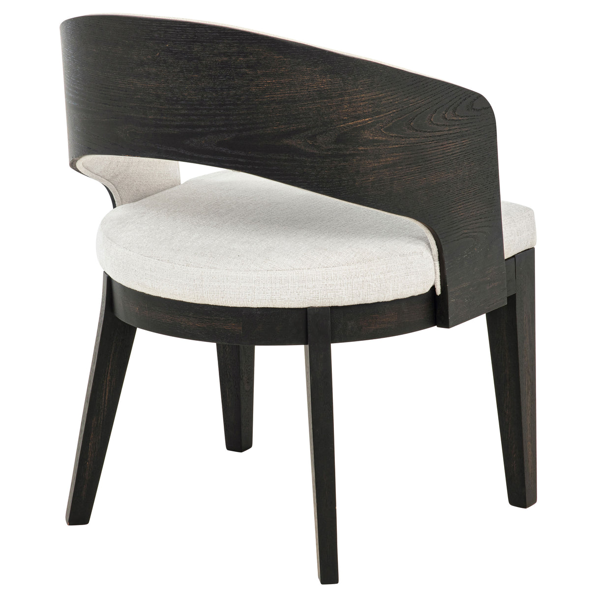 Leandro Upholstered Dining Arm Chair Cream Set of 2