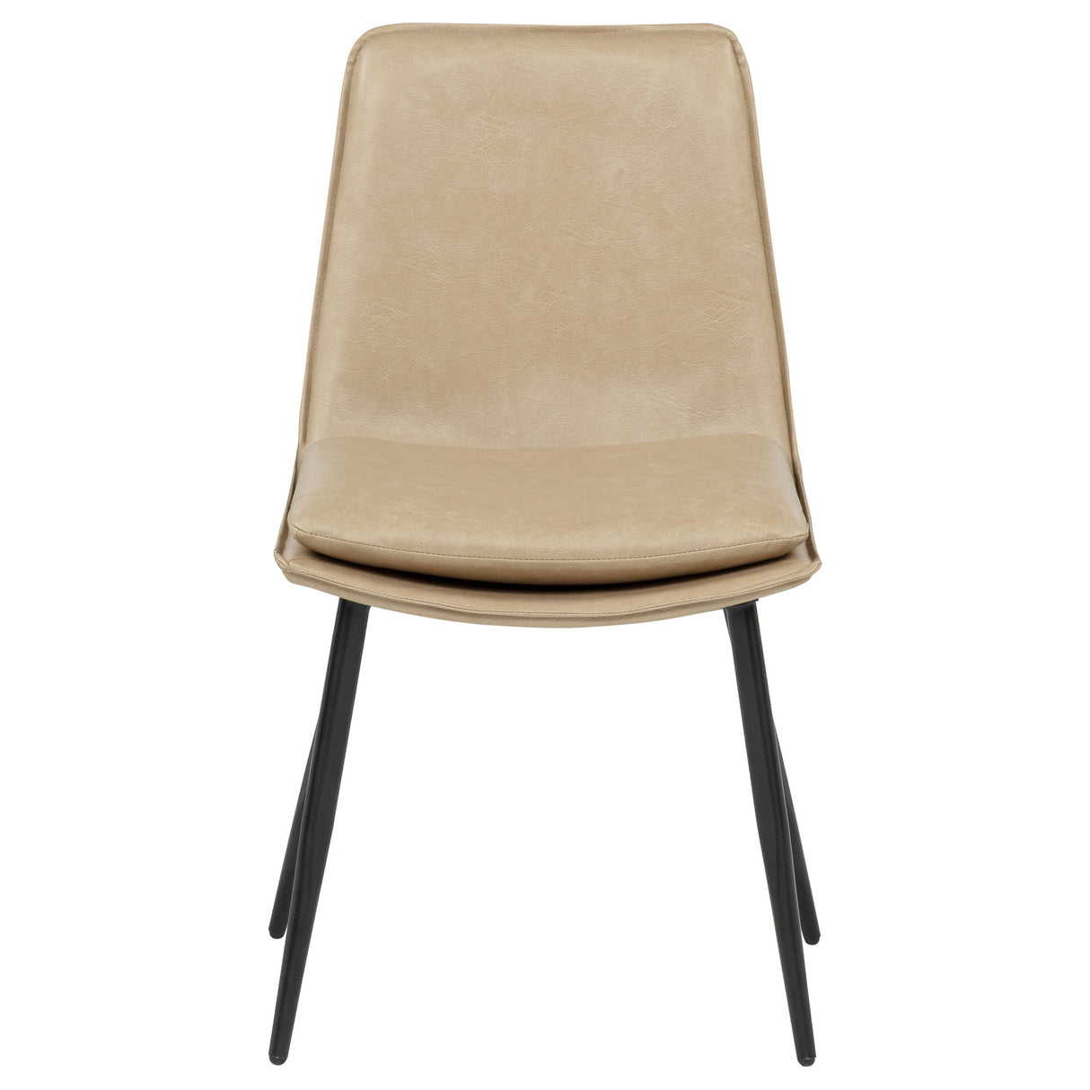 Ortega Upholstered Dining Side Chair Tan, Set of 2