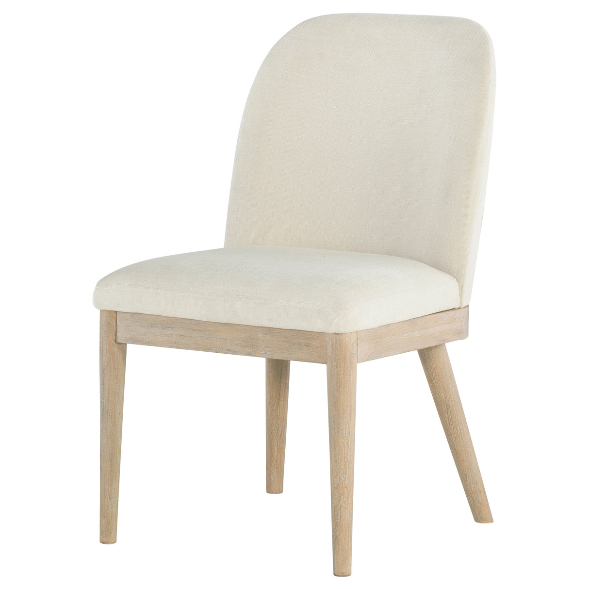 Solano Upholstered Dining Side Chair, Beige (Set of 2)
