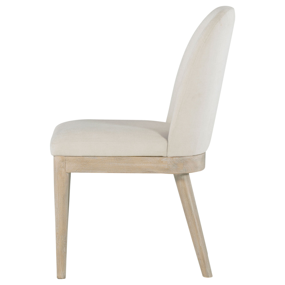 Solano Upholstered Dining Side Chair, Beige (Set of 2)