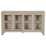 Solano Sliding Door Dining Sideboard, Weathered Mango