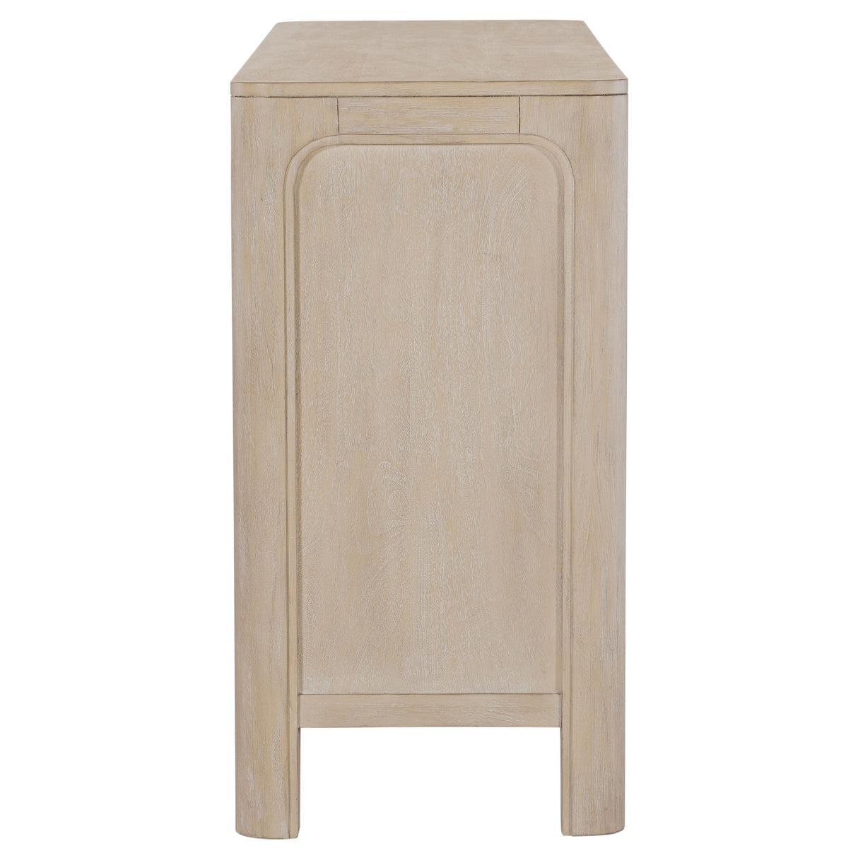 Solano Sliding Door Dining Sideboard, Weathered Mango